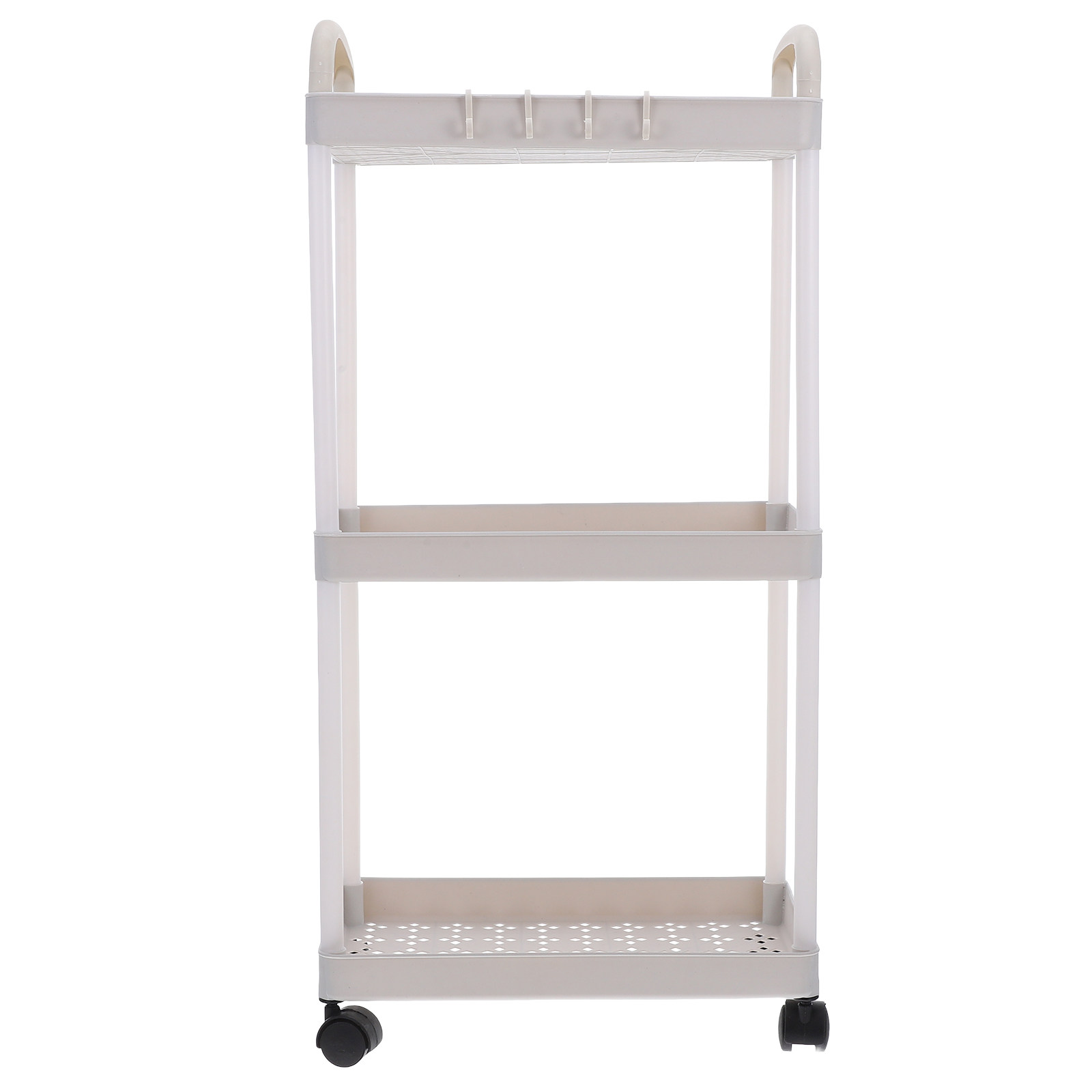 3段式プラスチック製ユーティリティカート、キッチン、バスルー - Baby Nursery Cart のレビューと価格