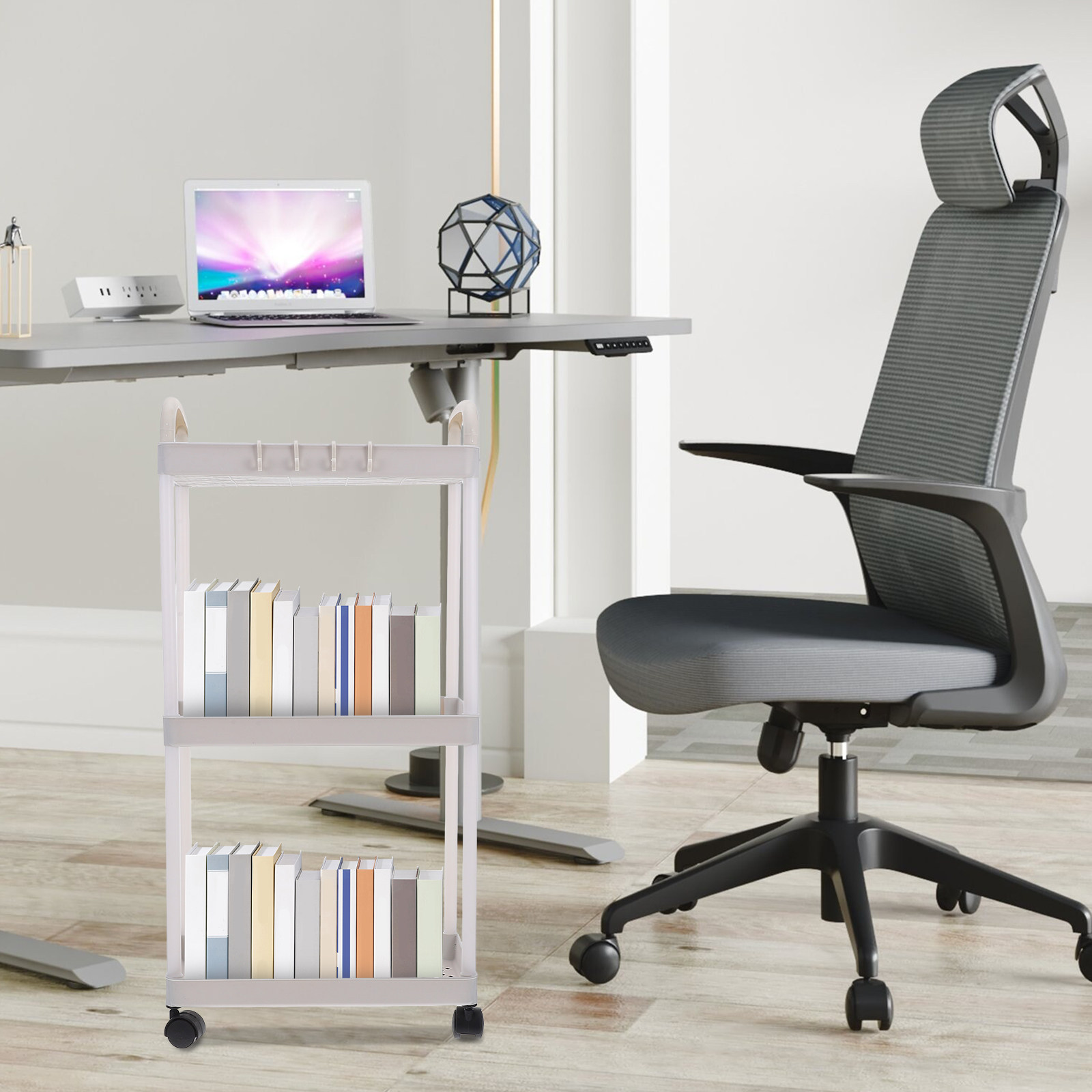 3段式プラスチック製ユーティリティカート、キッチン、バスルー - Baby Nursery Cart のレビューと価格
