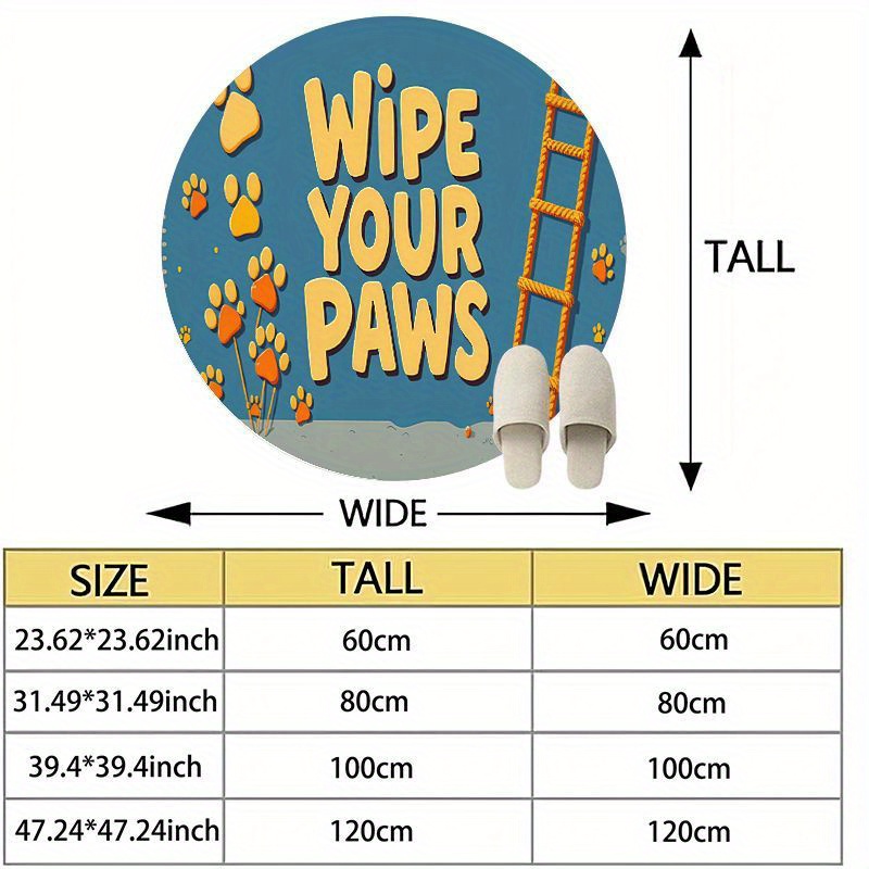 ラウンドパウプリント保育園用ラグかわいいペットプレイマット動 - Baby Nursery Animal Theme のレビューと価格