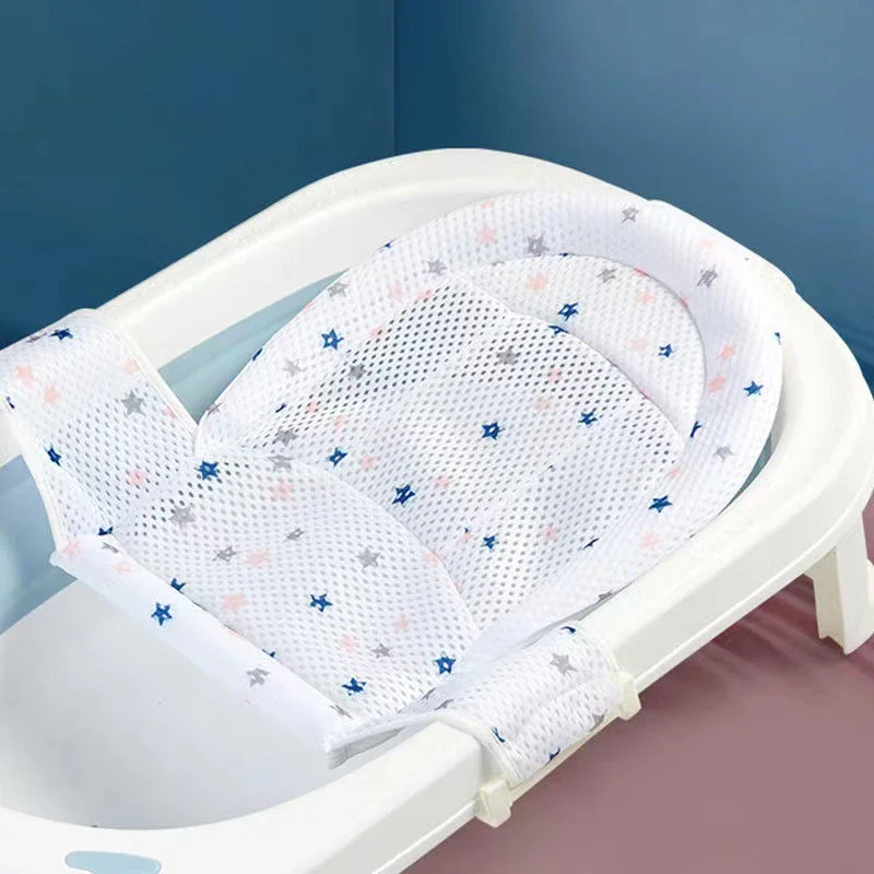 ベビーバスネットマット子供新生児調節可能な浴槽枕シートクッシ - Baby Nursery Cushion のレビューと価格