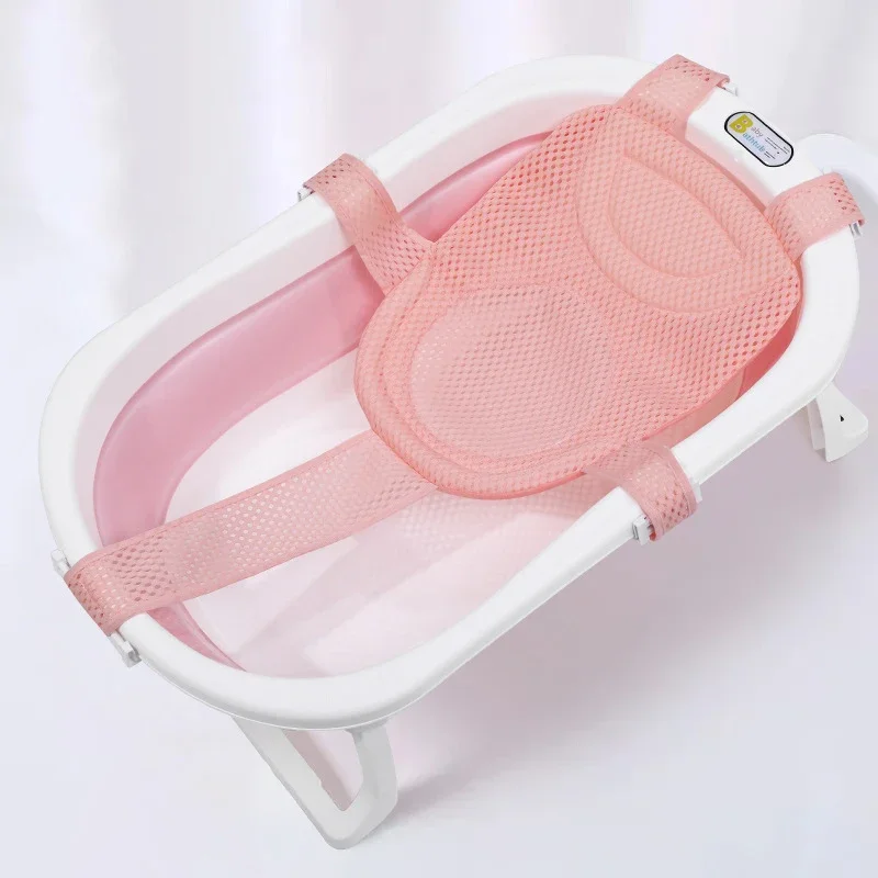 ベビーバスネットマット子供新生児調節可能な浴槽枕シートクッシ - Baby Nursery Cushion のレビューと価格