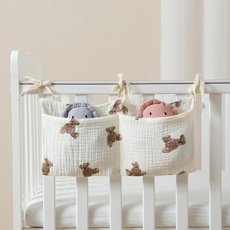 ベビーベッドオーガナイザー、キャディベッド、収納バッグ、2ポ - Diaper Caddy Organizer のレビューと価格