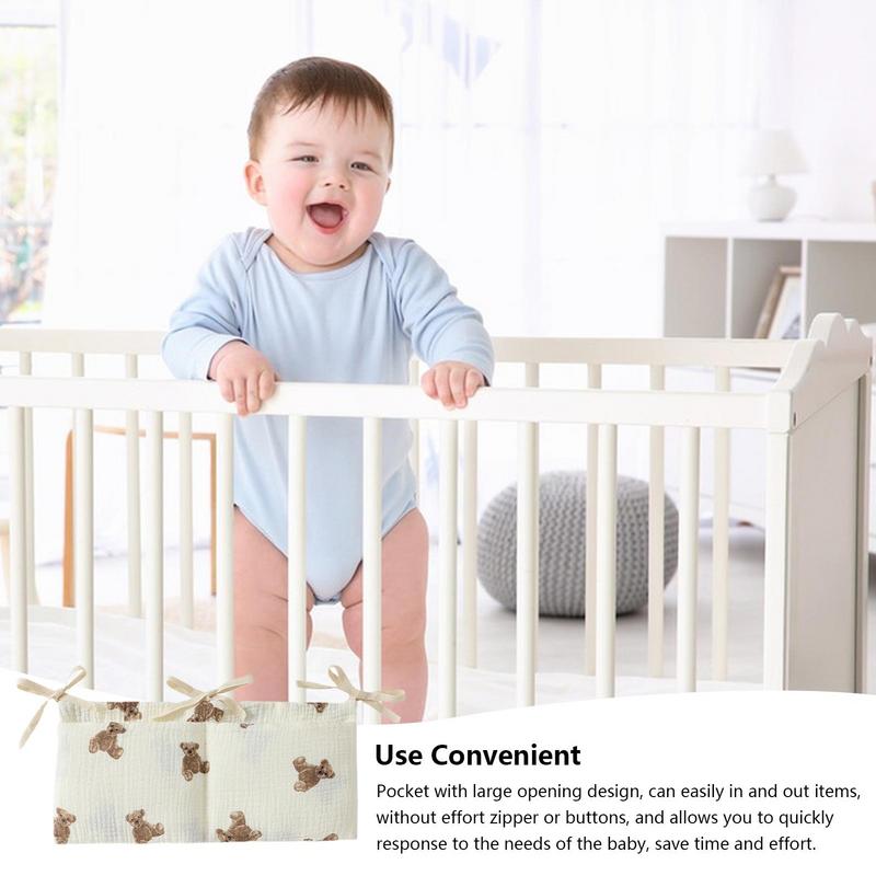 ベビーベッドオーガナイザー、キャディベッド、収納バッグ、2ポ - Diaper Caddy Organizer のレビューと価格
