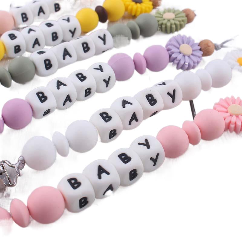 新生児用おしゃぶりクリップ,2ピース/セット,パーソナライズ - Milestone Card Set のレビューと価格