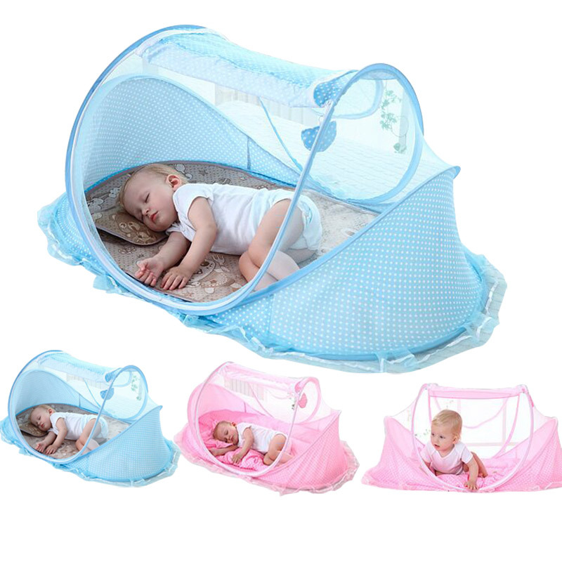 ベビーベッド蚊帳、折りたたみ式ベビーベッド蚊帳、マットレス枕 - Baby Nursery Cushion のレビューと価格