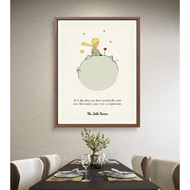 風変わりな童話アートプリント クラシックな童話の名言 星と飛 - Baby Nursery Quotes Wall Art のレビューと価格