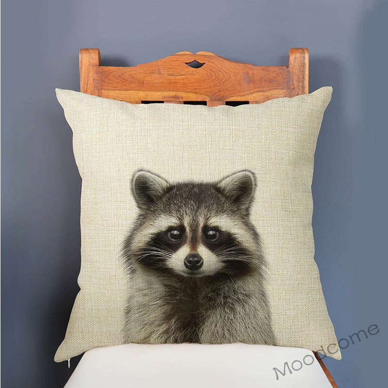 かわいい赤ちゃん設定保育園アートベビーウッドランド動物バニー - Baby Nursery Cushion のレビューと価格