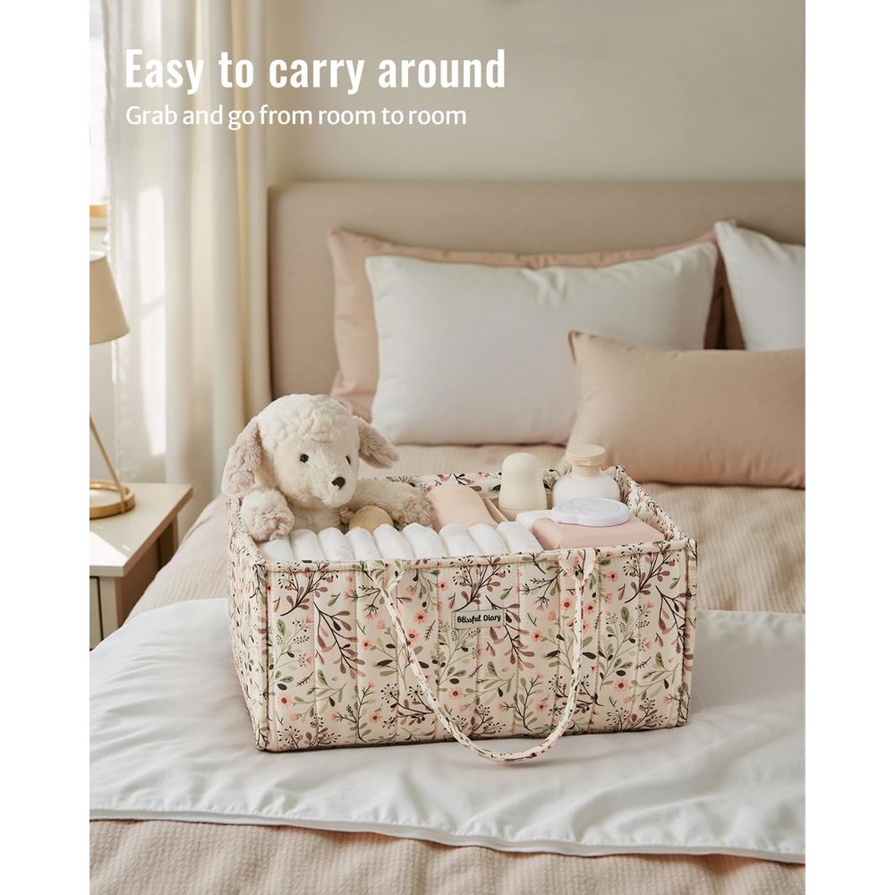 おむつ収納オーガナイザー、スタイリッシュなベビー収納バスケッ - Baby Nursery Must Haves のレビューと価格