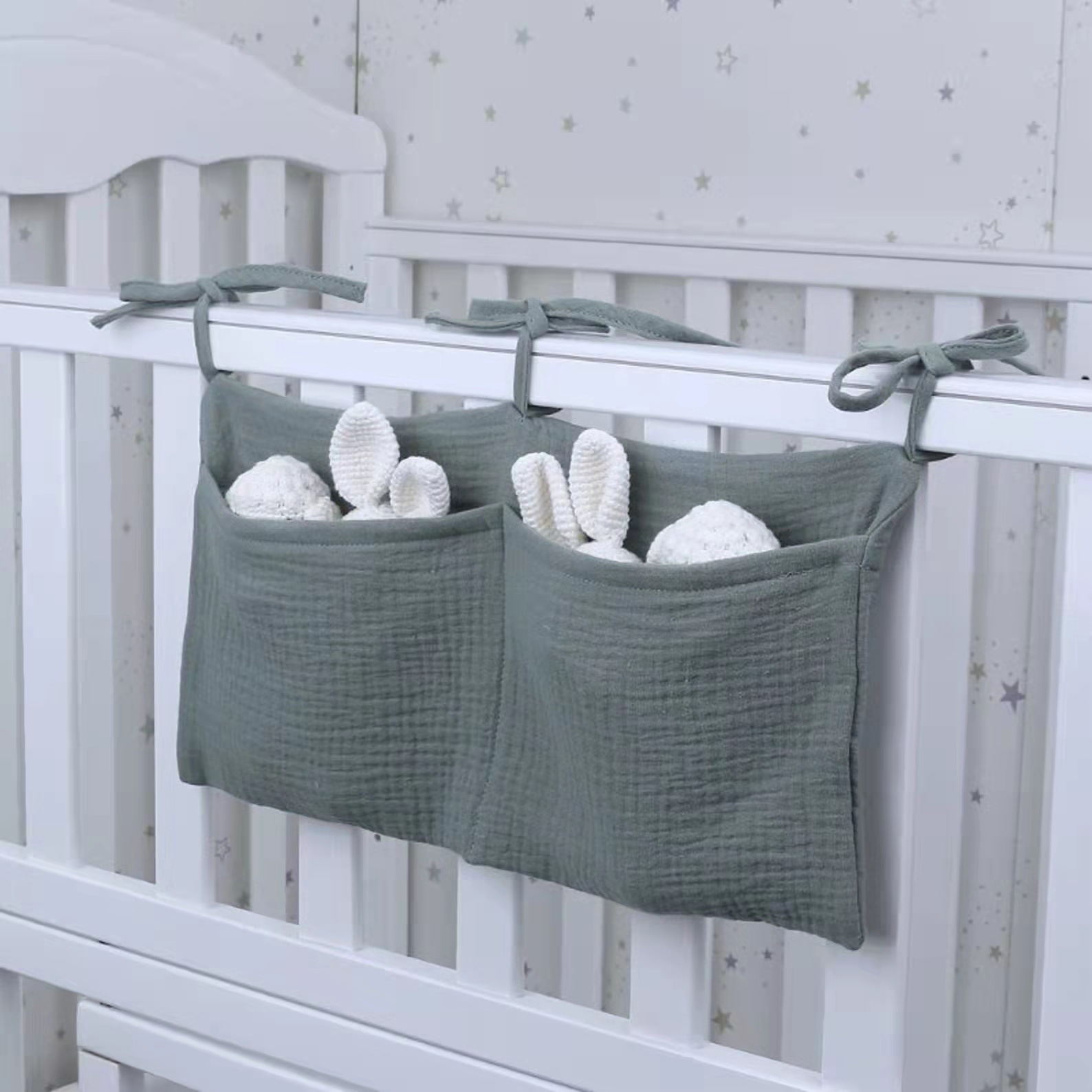 ポータブルベビーベッド収納袋おむつオーガナイザー多機能新生児 - Diaper Caddy Organizer のレビューと価格
