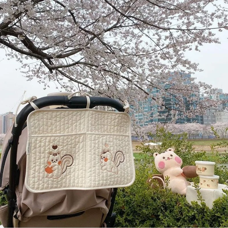 ベビーベッド吊り下げ収納バッグ ポータブル哺乳瓶おむつおもち - Baby Nursery Cart のレビューと価格
