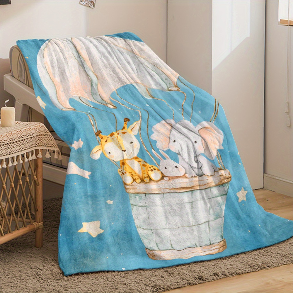かわいい動物たち、熱気球、星空、キリン、ゾウ、ウサギ、フラン - Baby Nursery In Hospital のレビューと価格