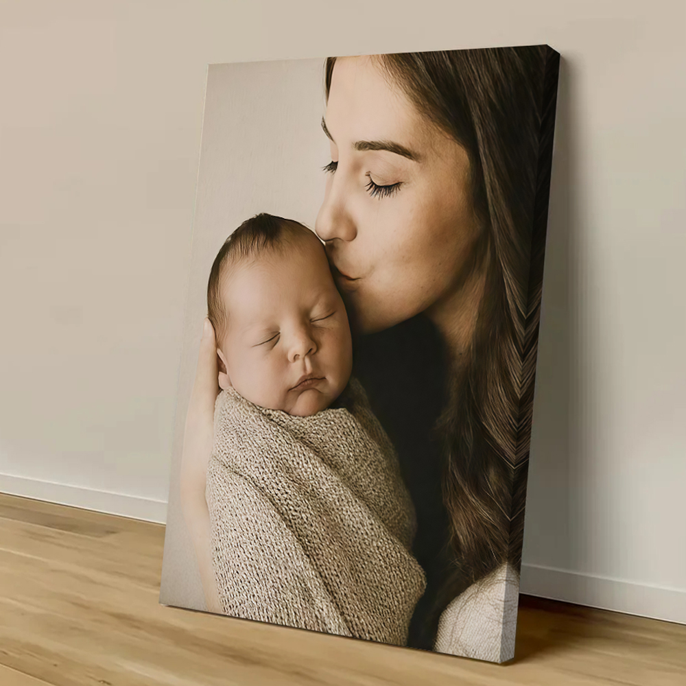 カスタムプリントキャンバス絵画、あなたの写真から作る、結婚式 - Baby Nursery Pictures のレビューと価格