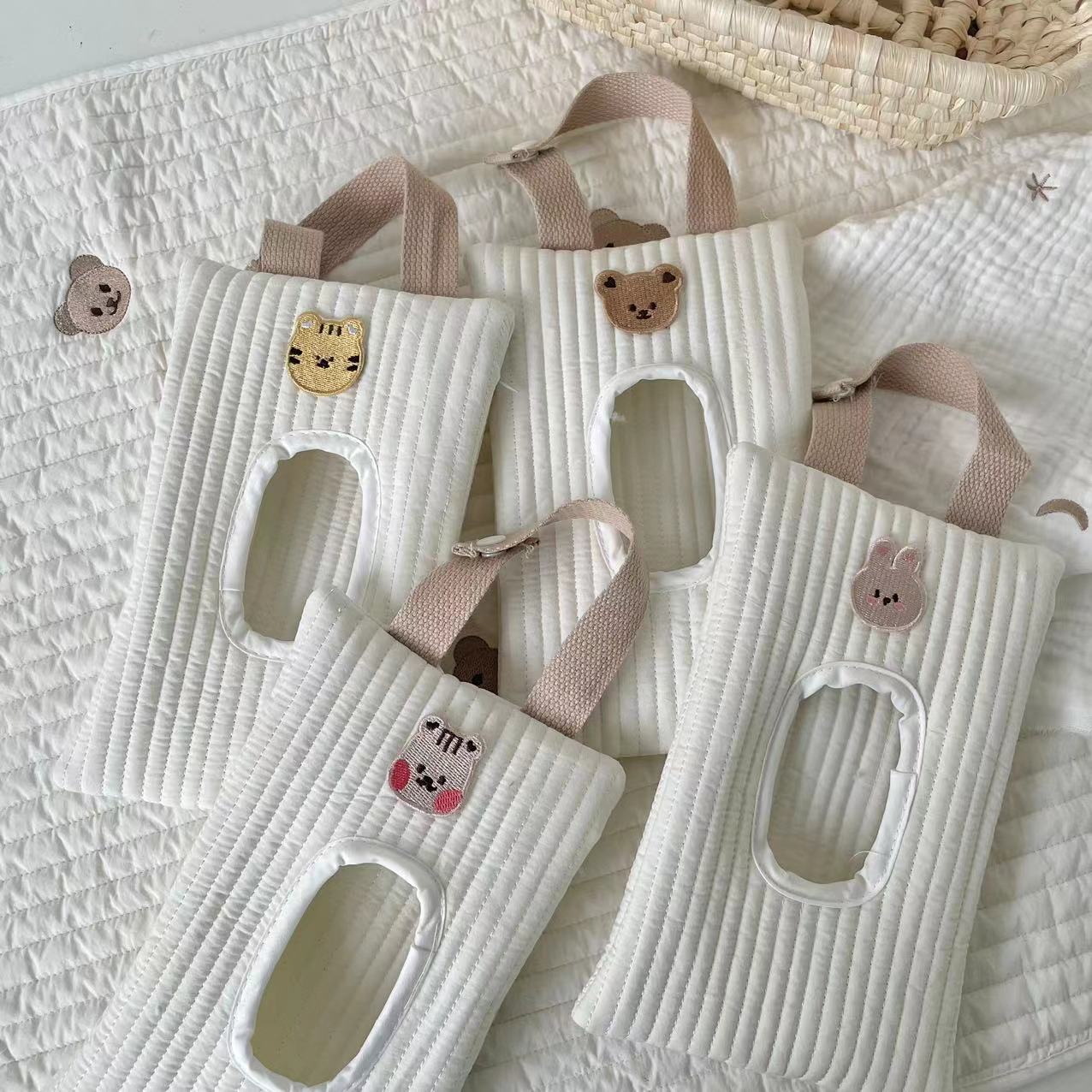 ポータブルベビーティッシュボックスウェットティッシュケースフ - Diaper Caddy Organizer のレビューと価格