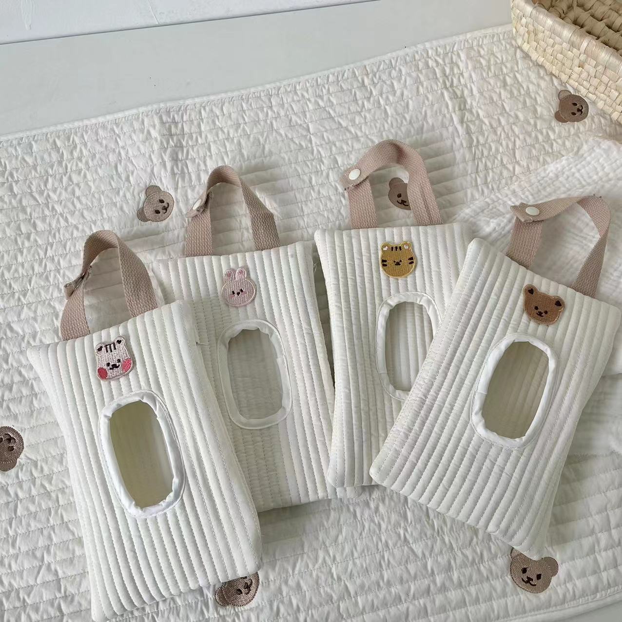 ポータブルベビーティッシュボックスウェットティッシュケースフ - Diaper Caddy Organizer のレビューと価格