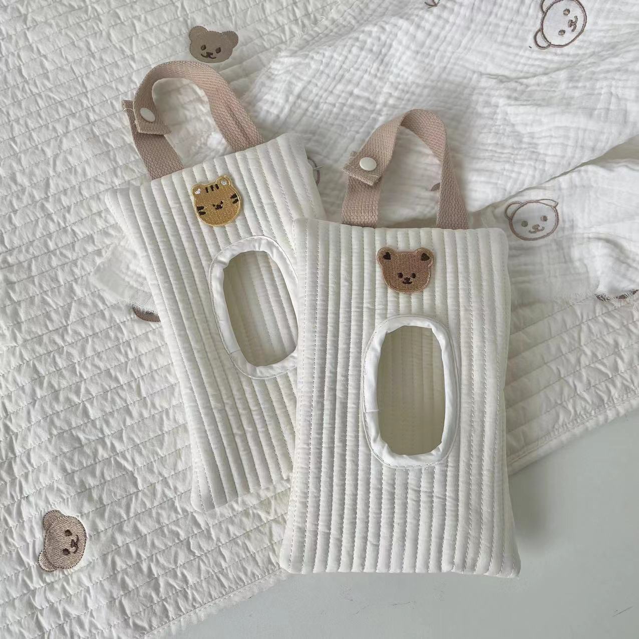 ポータブルベビーティッシュボックスウェットティッシュケースフ - Diaper Caddy Organizer のレビューと価格
