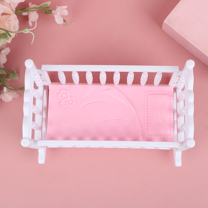 ミニベビーシェイカーガラガラおもちゃピンクホワイトドールハウ - Baby Nursery Pink のレビューと価格