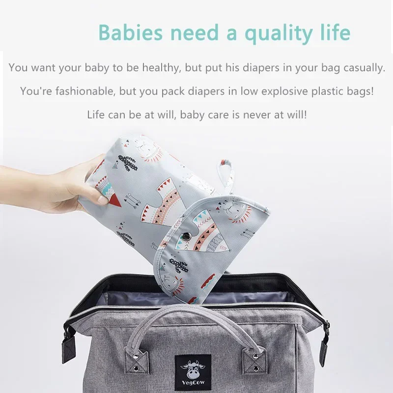 ベビーおむつバッグオーガナイザー再利用可能な防水ウェット/ド - Diaper Caddy Organizer のレビューと価格
