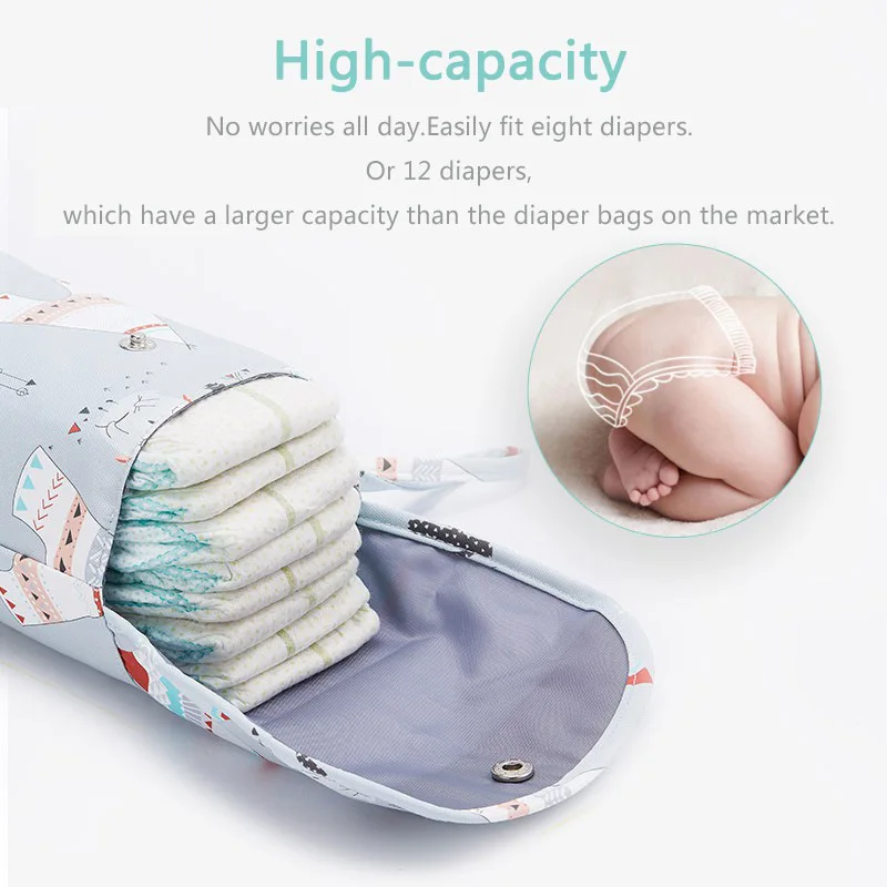 ベビーおむつバッグオーガナイザー再利用可能な防水ウェット/ド - Diaper Caddy Organizer のレビューと価格
