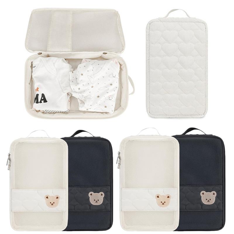ポータブルベビーおむつバッグ防水ベビー用品オーガナイザージッ - Diaper Caddy Organizer のレビューと価格